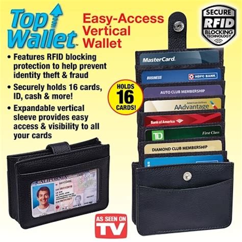 rfid wallet easy access to cards|rfid scan free wallet.